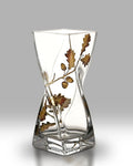 Oak Leaf Gold - 20cm Twist Vase by aurelia flowers